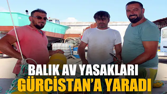Balık av yasakları Gürcistan'a yaradı' 