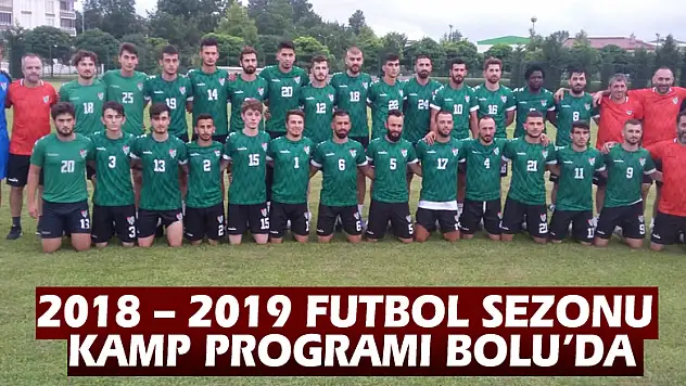 Çarşambaspor Bolu'da