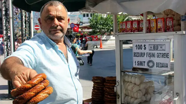 Simitçiden dolara karşı kampanya