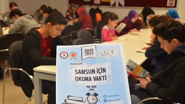 Her akşam 20.00'de 'Samsun İçin Okuma Vakti' 