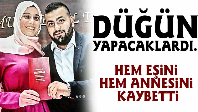 Düğün yapacaklardı…