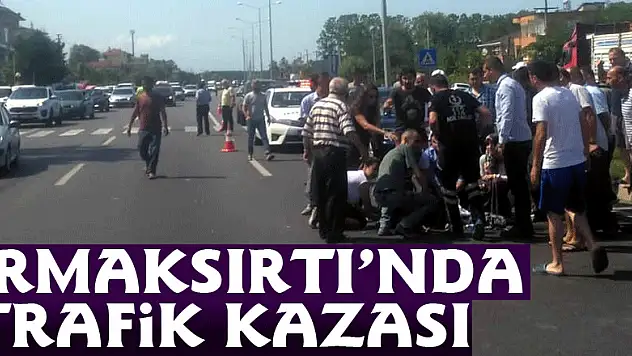 Irmaksırtı'nda trafik kazası: 1 ölü