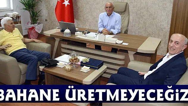 Milletvekili Yılmaz, 'Bahane üretmeyeceğiz'