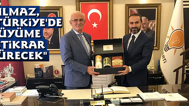 Yılmaz, 'Türkiye'de büyüme istikrar sürecek'