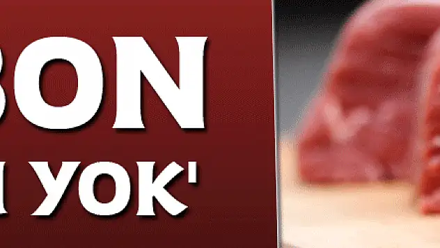 'Şarbon sorunu yok'