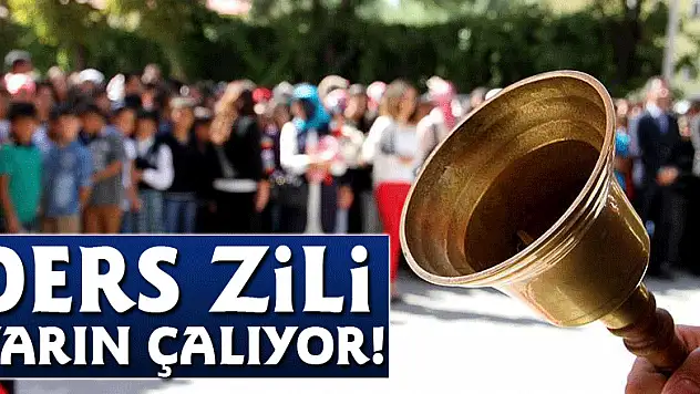 Ders Zili Yarın Çalıyor!