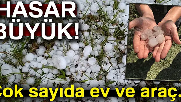Hasar büyük! Çok sayıda ev ve araç...