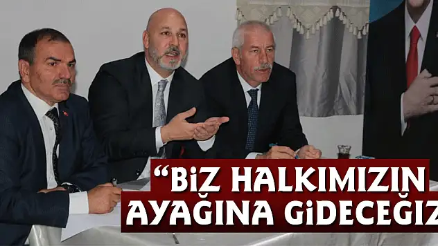Başkan Karaduman: 'Biz halkımızın ayağına gideceğiz'