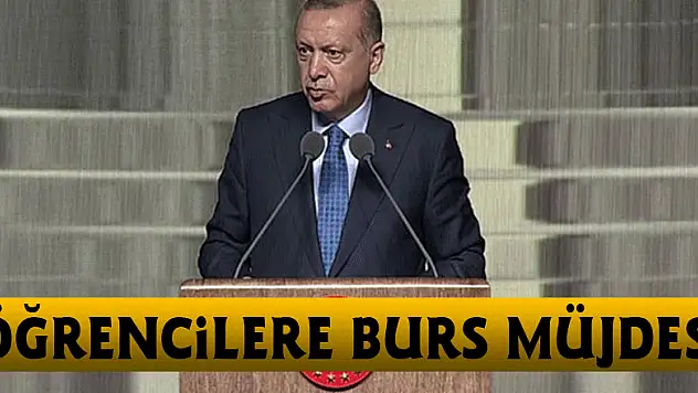 Cumhurbaşkanı Erdoğan'dan öğrencilere burs müjdesi