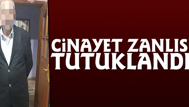 Cinayet Zanlısı tutuklandı!