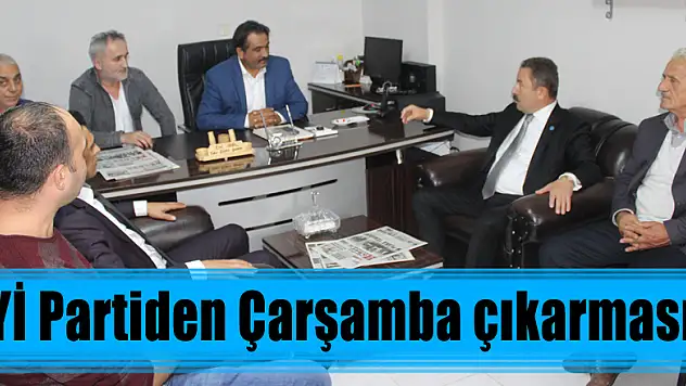 İYİ Partiden Çarşamba çıkarması...