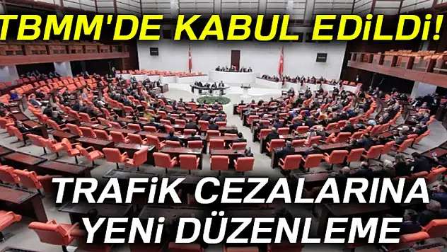 TBMM'de Trafik Kanunu'na ilişkin düzenleme kabul edildi