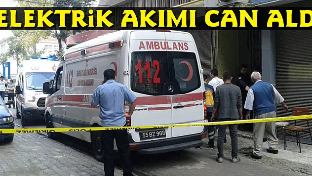Elektrik akımı can aldı