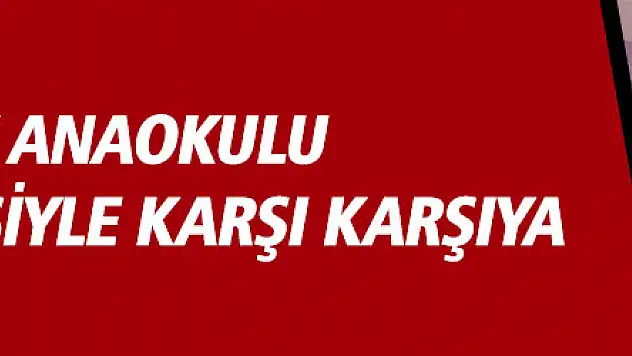 6 yıllık anaokulu çökme tehlikesiyle karşı karşıya 
