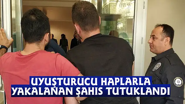 Uyuşturucu haplarla yakalanan şahıs tutuklandı