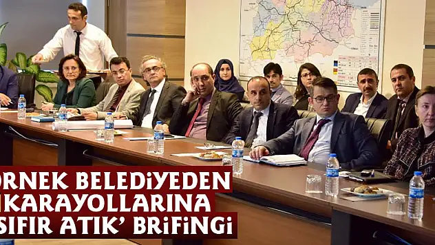 Örnek Belediyeden Karayollarına 'Sıfır Atık' Brifingi