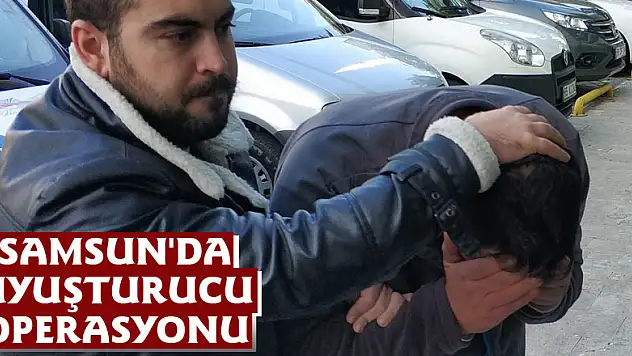 Samsun'da uyuşturucu operasyonu: 3 gözaltı