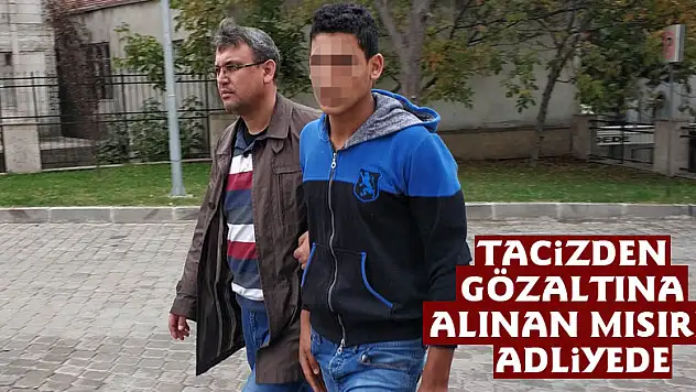 Tacizden gözaltına alınan Mısırlı adliyede