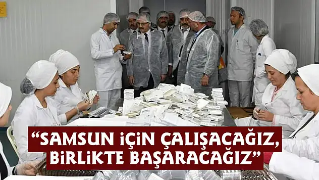 Başkan Şahin: 'Samsun için çalışacağız, birlikte başaracağız'
