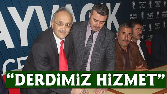 SEVEN: 'DERDİMİZ HİZMET'