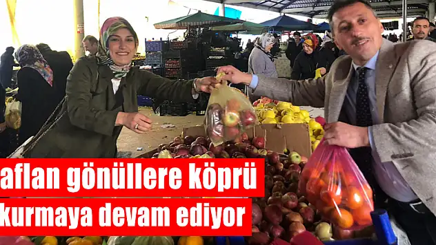 Taflan gönüllere köprü kurmaya devam ediyor