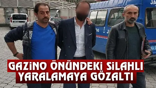 Gazino önündeki silahlı yaralamaya gözaltı