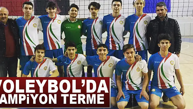 Voleybol'da Şampiyon Terme