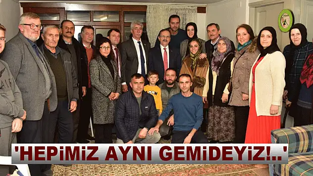 Başkan Zihni Şahin'e sevgi seli