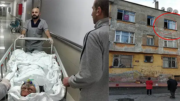  Pencere camını silerken 3. kattan düşen Iraklı kadın ağır yaralandı 