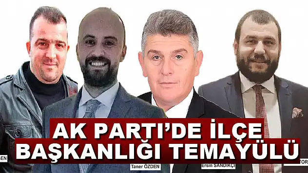 AK Parti'de İlçe Başkanlığı temayülü