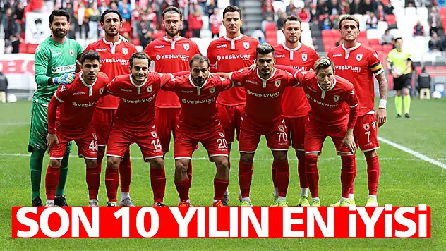 Son 10 yılın en iyi sezonu