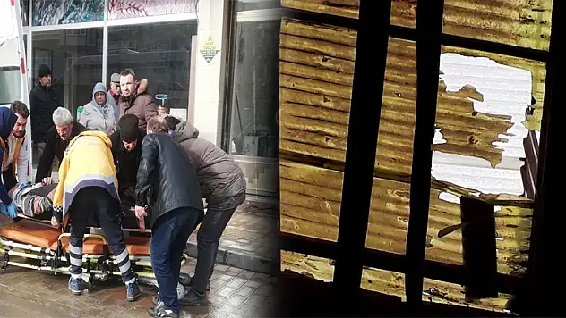 Çatıdan havalandırma boşluğuna düşen yaşlı adam hayatını kaybetti 