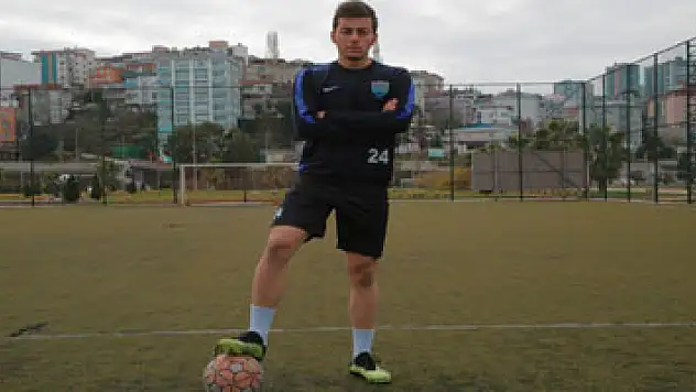 Genç futbolcunun 'büyük' hayali