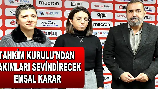 Tahkim Kurulu'ndan takımları sevindirecek emsal karar 