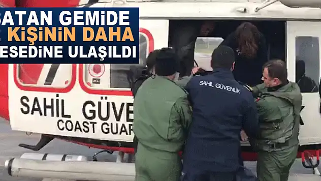 Batan gemide 2 kişinin daha cesedine ulaşıldı