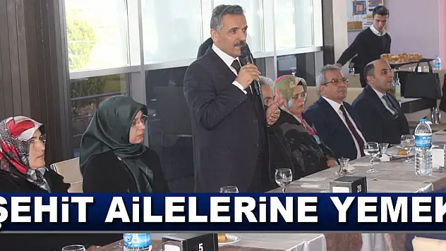 Şehit Ailelerine Yemek