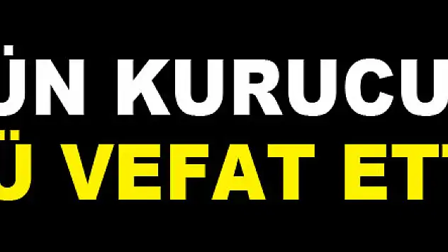 OMÜ'nün kurucu rektörü vefat etti