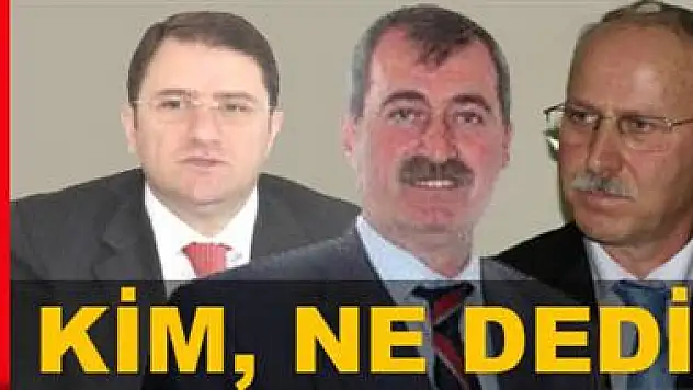 İl başkanları ne dedi?