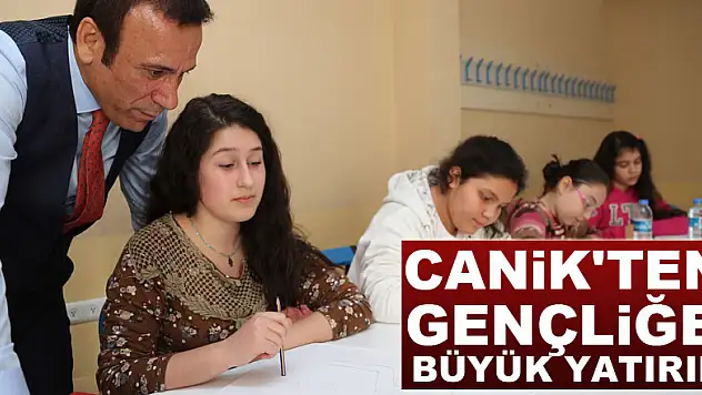 Canik'ten gençliğe büyük yatırım