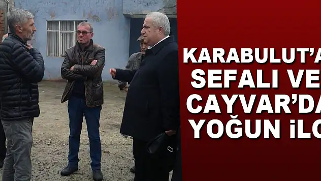 Karabulut'a Sefalı ve Cayvar'da Yoğun İlgi