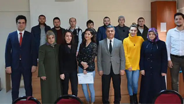 KOSGEB girişimcilik sertifika töreni