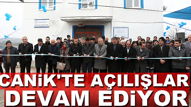 Canik'te açılışlar devam ediyor
