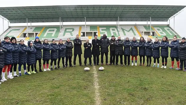 Kaymakam Yıldırım Ragbi Kampında