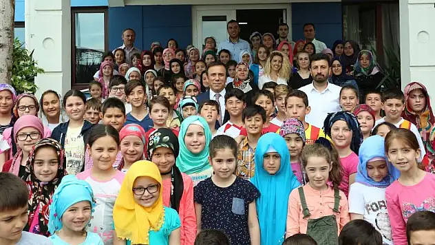 Canik'te eğitim tesisleri cıvıl cıvıl