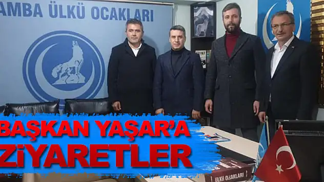 BAŞKAN YAŞAR'A MHP'DEN ZİYARET