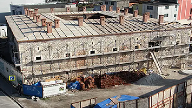 511 yıllık tarihi Taşhan'ın restorasyonu Nisan ayında tamamlanacak