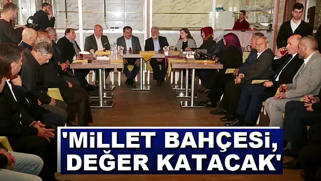 Mustafa Demir, Sevgi Tekkesi'nde halkla buluştu