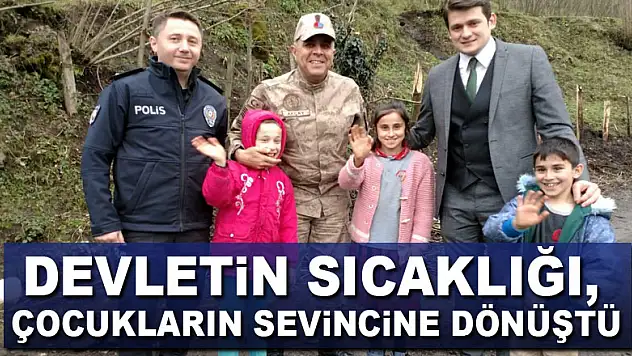 Devletin Sıcaklığı, Çocukların Sevincine Dönüştü