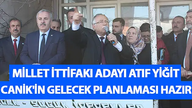 Canik'in gelecek planlaması hazır 
