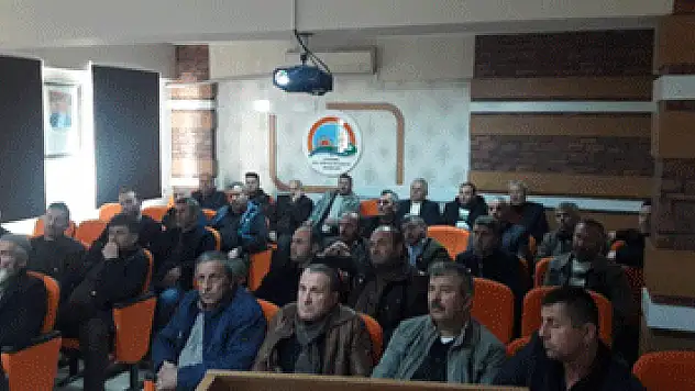 Çiftçilere Seracılık Kredisi anlatıldı